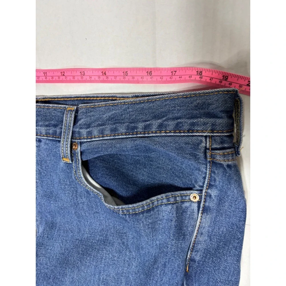 Levi 550 Relaxed Fit Tapered Leg Mens Blue Jeans W38 L29 Medium Wash Denim